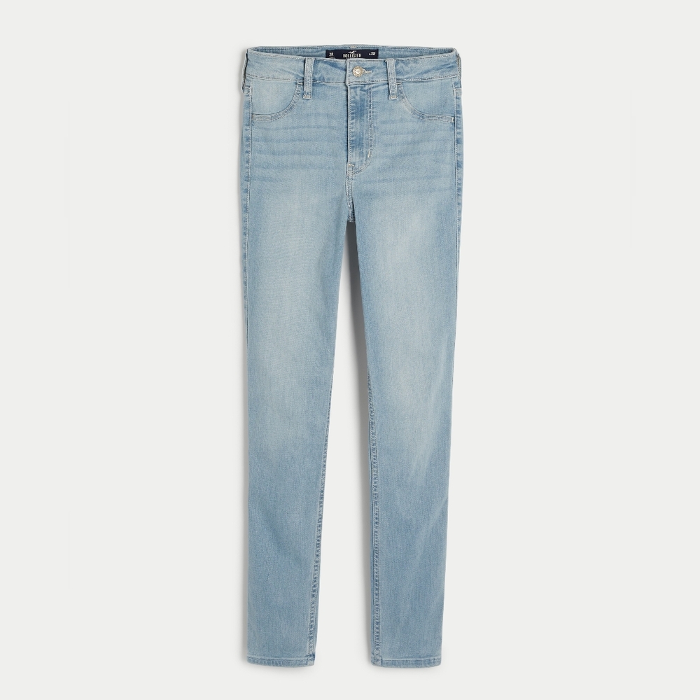 Hollister light blue jegging 17 low rise